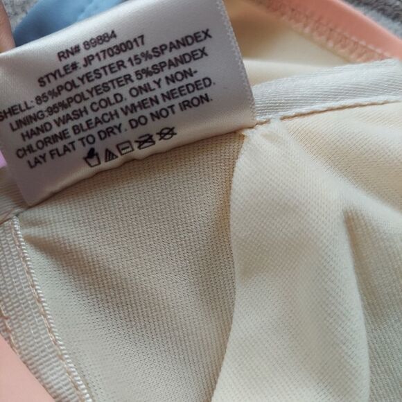 Blu C 'Bonita' Striped One Piece Swimsuit - Picture 8 of 8